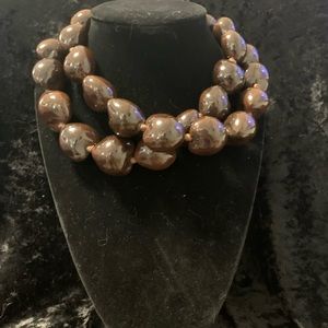 Beautiful Handcarved Wooden Necklace